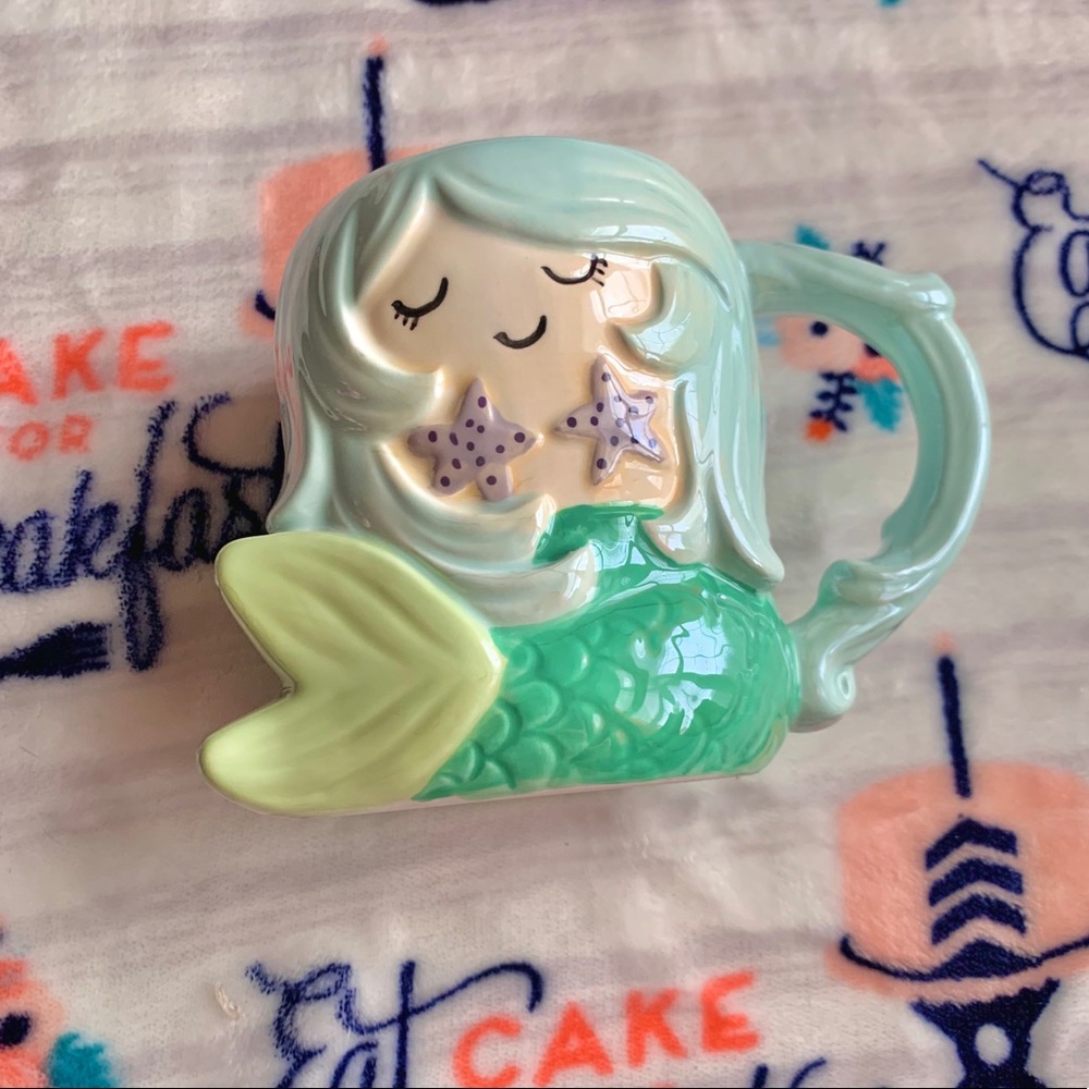 1 LEFT! ๐ง๐ปโโ๏ธ Teal Mermaid Ceramic Colorful Mug - Picture 6 of 6
